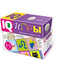 Сундучок с  IQ играми. Математика. Форма и счет. 3-5 лет