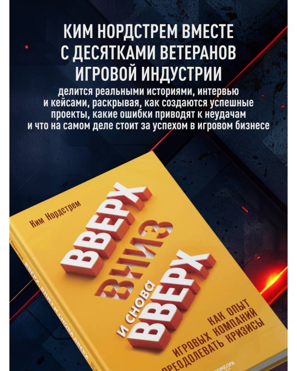 Дополнительное изображение книги «Вверх, вниз и снова вверх. Как опыт игровых компаний учит преодолевать кризисы»