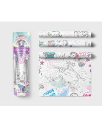 Скатерть ButtenFilm 1100х3600х0,060 25/1 белый Скатерть Единороги