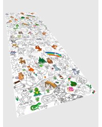 Скатерть ButtenFilm 1100х3600х0,060 25/1 белый Скатерть Лесные жители