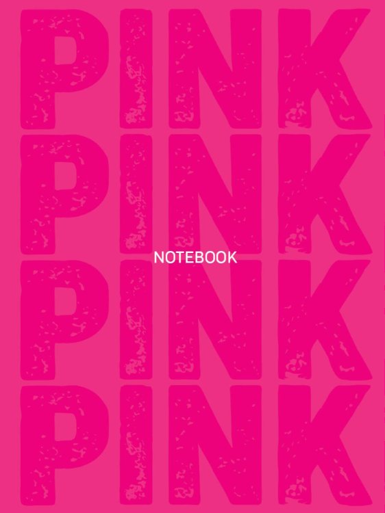 MyArt. БЛОКНОТ в клетку Total PINK. Pink 2