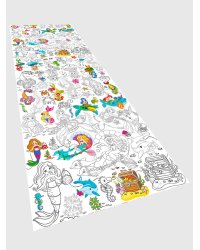 Скатерть ButtenFilm 1100х3600х0,060 25/1 белый Скатерть Русалки