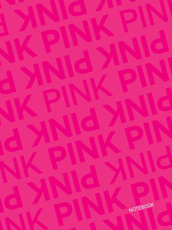 MyArt. БЛОКНОТ в клетку Total PINK. Pink 3