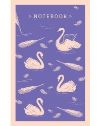 Магистраль. Блокнот. Нежные лебеди