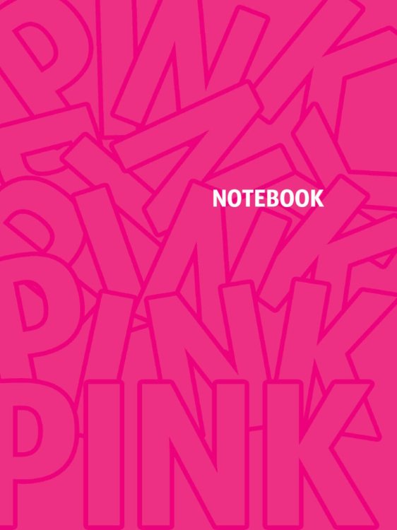 MyArt. БЛОКНОТ в клетку Total PINK. Pink 4