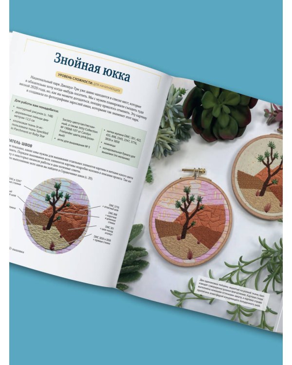 Реалистичная 3D-вышивка. 20 экзотических пейзажей на ткани с принтом