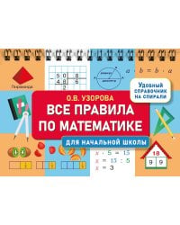 Все правила по математике для начальной школы