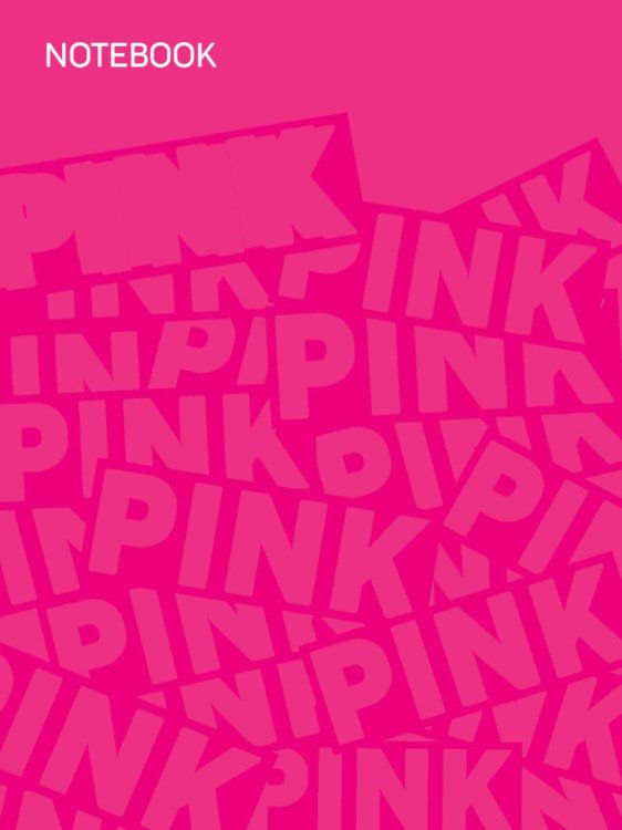 MyArt. БЛОКНОТ в клетку Total PINK. Pink 1