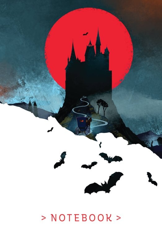 Белая птица. Блокнот. Замок Дракулы