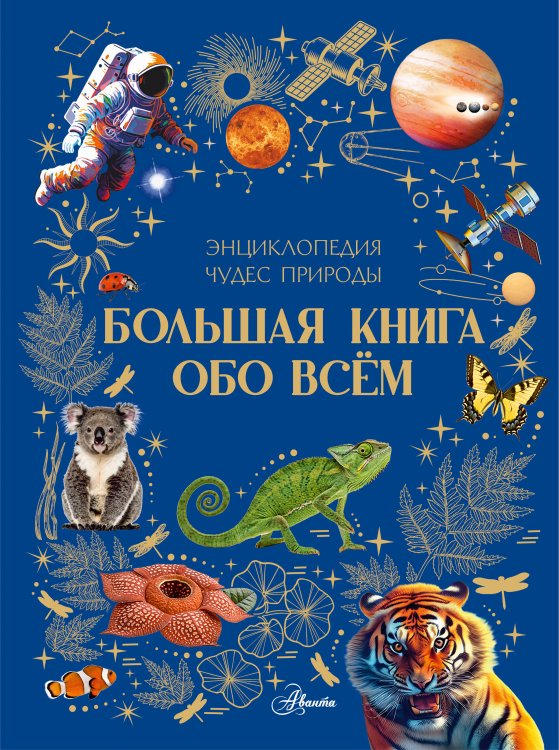 Обложка книги «Большая книга обо всём», ISBN 9785171907754