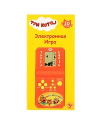 Электронная логическая игра Три Кота кор. 12,5*6,5*2,5см ИГРАЕМ ВМЕСТЕ в кор.2*144шт