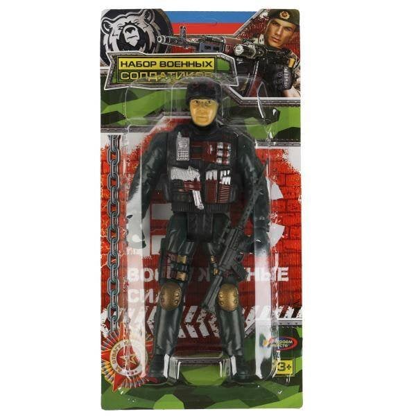 Набор солдатиков военные с оружием.блист.15*30*5см ИГРАЕМ ВМЕСТЕ в кор.2*72шт