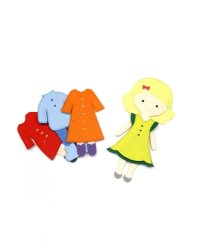 Игровой набор «Одень куклу. 4 сезона» (Фетр), 1701001