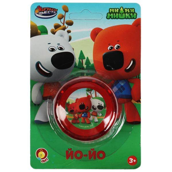 Йо-йо Ми-ми-мишки свет, блист. 10*15*5см ИГРАЕМ ВМЕСТЕ в кор.240шт