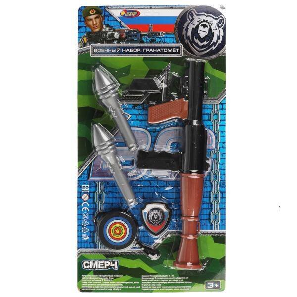 Гранатомет ручной стреляет, 30*58*6см ИГРАЕМ ВМЕСТЕ в кор.2*24шт