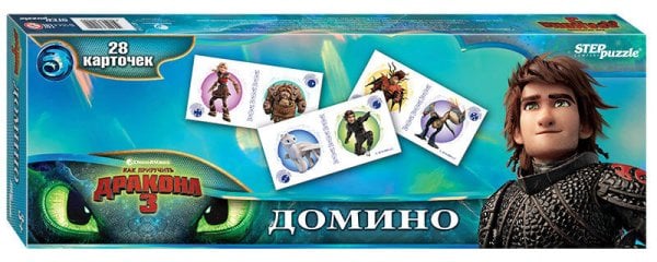 Домино (STEPpazzle) Домино "Как приручить дракона - 3" (DreamWorks)