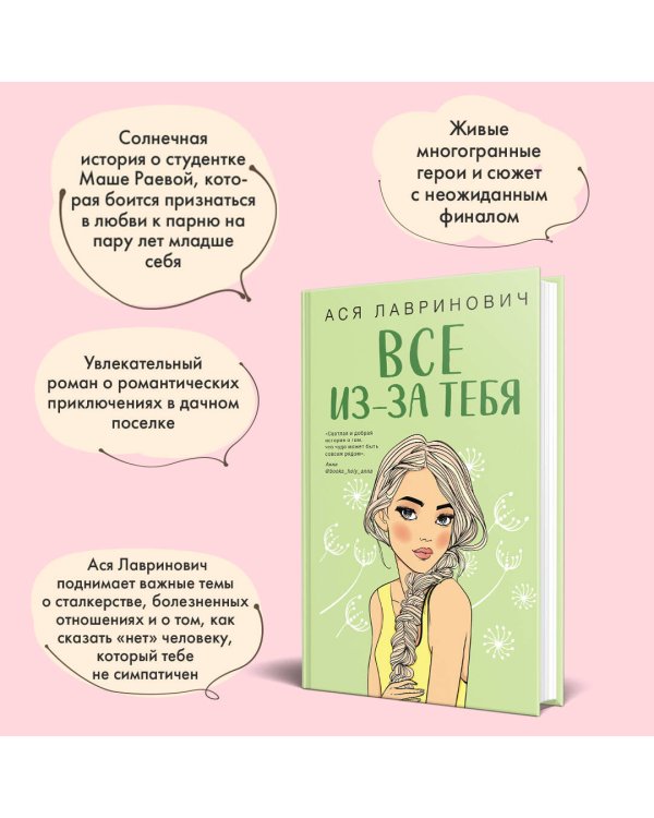 Осенний комплект хитов Аси Лавринович: Все из-за тебя + Худшие подруги + Нелюбовь сероглазого короля
