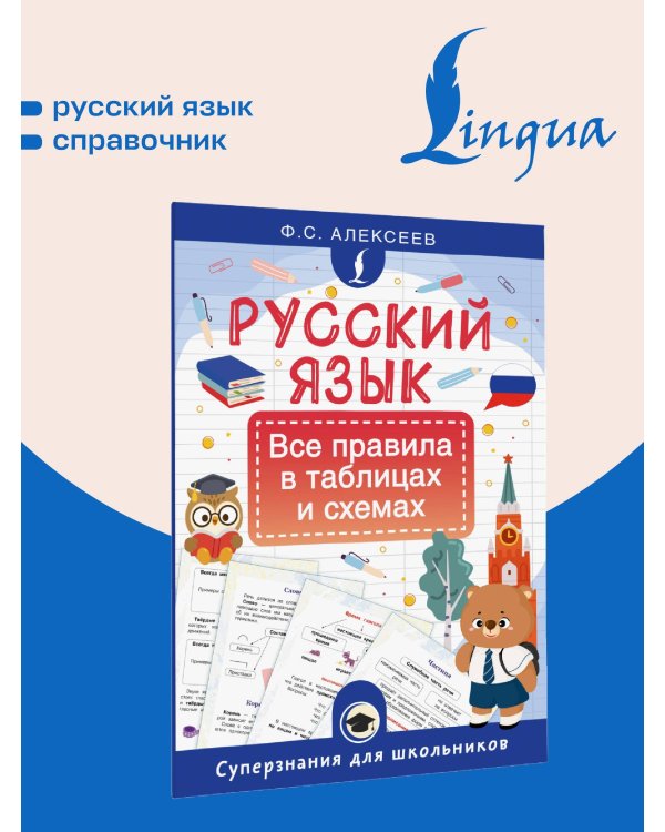 Русский язык. Все правила в таблицах и схемах
