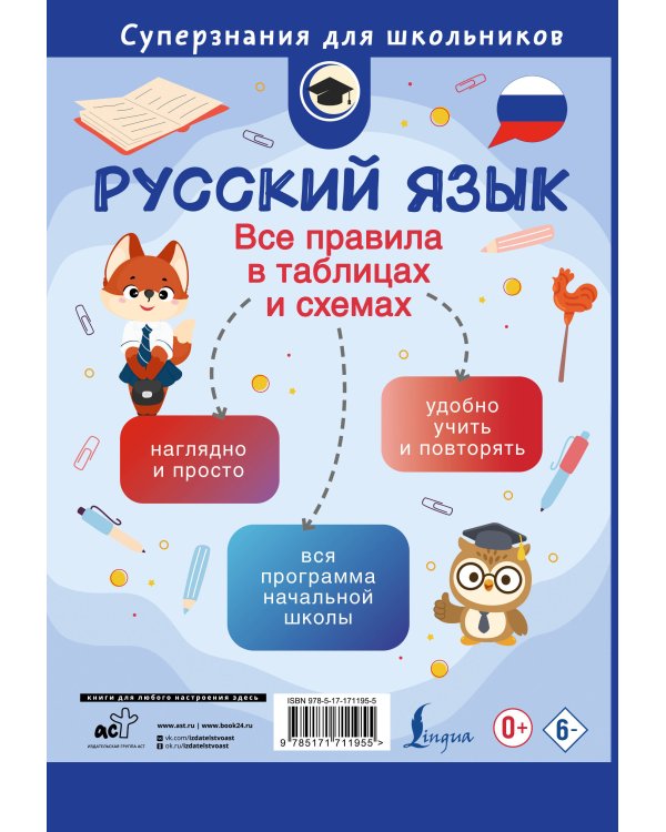 Русский язык. Все правила в таблицах и схемах