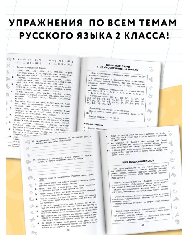 Большая книга упражнений и заданий. Русский язык. Все темы. Супертренинг. 2 класс