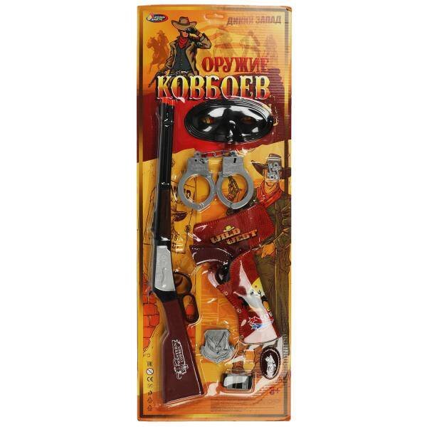 Набор ковбоя блист.25,5*68,5*4см ИГРАЕМ ВМЕСТЕ в кор.2*36шт