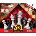 Шахматы 3 в 1 (шахматы, шашки, нарды), кор.27*2*22см ИГРАЕМ ВМЕСТЕ в кор.2*54шт