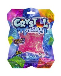 Игрушка ТМ «Slime» Crystal slime, розовый, 90 г