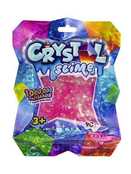 Вне серии (Волшебный мир) Игрушка ТМ «Slime» Crystal slime, розовый, 90 г