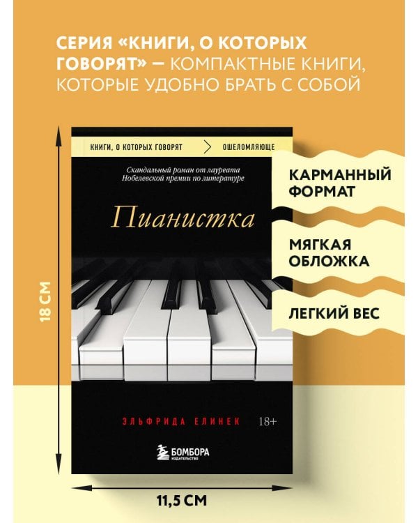 Дополнительное изображение книги «Пианистка. Скандальный роман от лауреата Нобелевской премии по литературе»