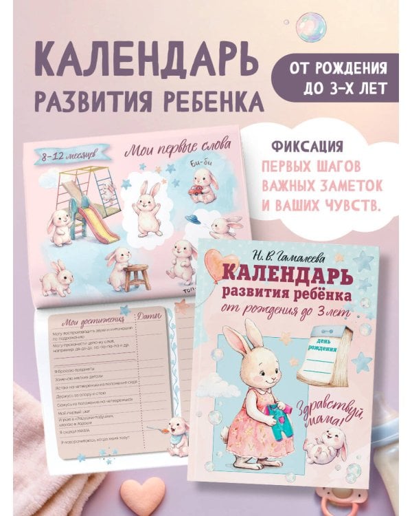 Календарь развития ребёнка от рождения до 3 лет "Здравствуй, мама!"