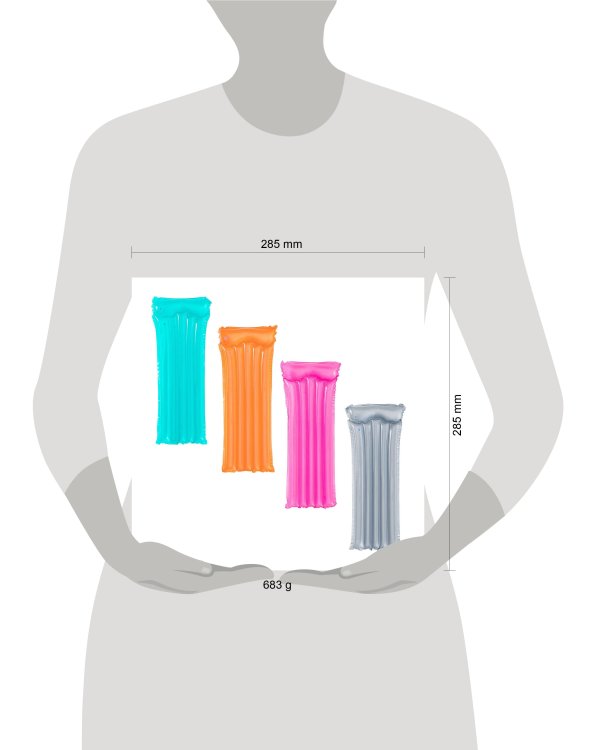 Матрас для плавания (прозрачный верх) 183х76 см Bestway (Арт. 44013)