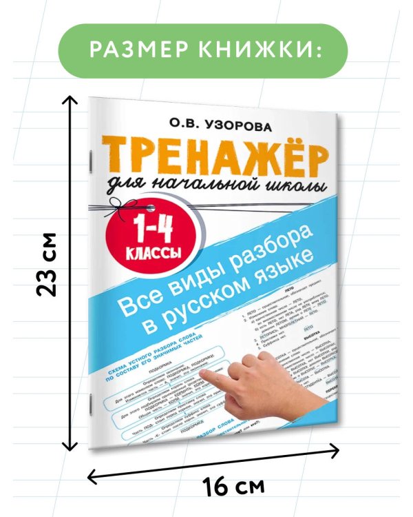 Все виды разбора в русском языке. 1-4 классы