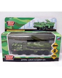 ТМ ТЕХНОПАРК. МАШИНА МЕТАЛЛ. ОТРК ИСКАНДЕР 15СМ, ОТКРЫВ. ДВ., ИНЕРЦ, ПОДВИЖ.ЭЛЕМ. В КОР в кор.2*24шт