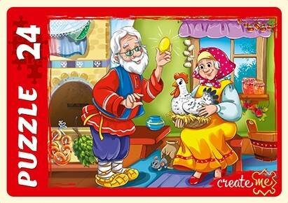 02. МАКСИ-ПАЗЛЫ 24 элемента (Рыжий Кот) МАКСИ-ПАЗЛЫ 24 элемента. РУССКАЯ НАРОДНАЯ СКАЗКА (Арт. ПУ24-0607)