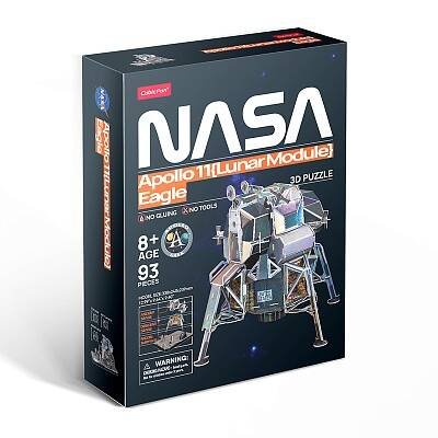 3D Пазл ЛУННЫЙ ПОСАДОЧНЫЙ МОДУЛЬ "АПОЛЛОН-11, 93 детали