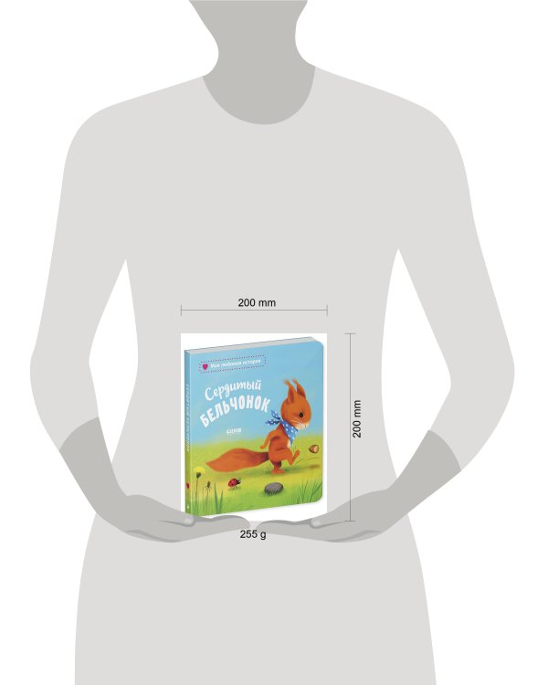 Книжки-картонки. Сердитый бельчонок/Райдер К.