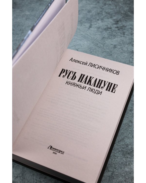 Русь накануне. Княжьи люди
