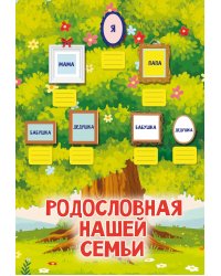 Родословная нашей семьи. Плакат с наклейками