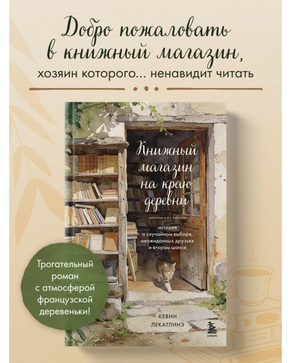 Книжный магазин на краю деревни. История о случайном выборе, неожиданных друзьях и втором шансе