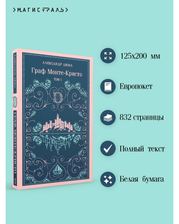 Граф Монте-Кристо. Том 1