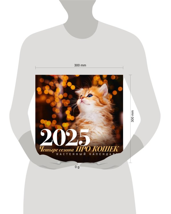 ПРО кошек: четыре сезона. Настенный календарь на 2025 год