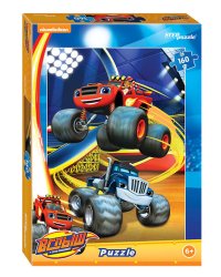 Мозаика "puzzle" 160 "Вспыш  и чудо-машинки" (Никелодеон)