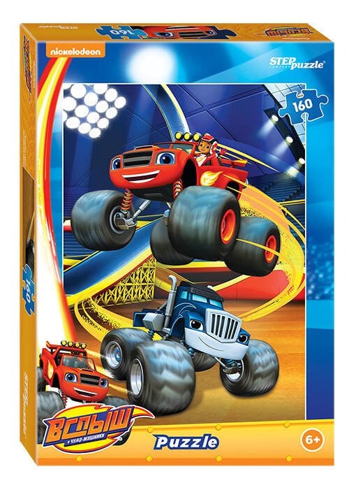 160 (STEPpazzle) Мозаика "puzzle" 160 "Вспыш и чудо-машинки" (Никелодеон)