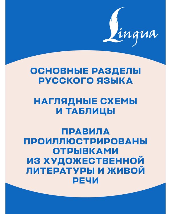 Дополнительное изображение книги «Русский язык. Все правила в схемах и таблицах»