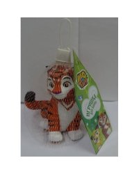 ИГРУШКА ПЛАСТИЗОЛЬ ДЛЯ ВАННЫ "Капитошка" Лео и Тиг, Тиг в сетке (русс. уп.) в кор.50шт