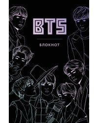 BTS. Блокнот (подарочное издание) (А5, твердый переплет, метал.пл., 80 л.)