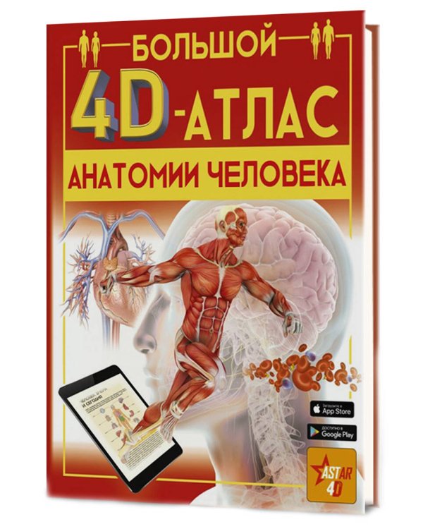 Большой 4D-атлас анатомии человека