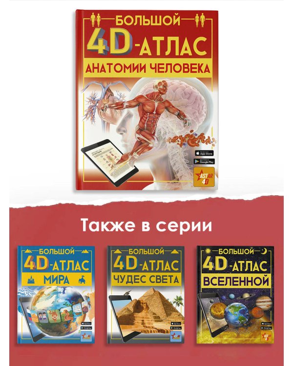 Большой 4D-атлас анатомии человека