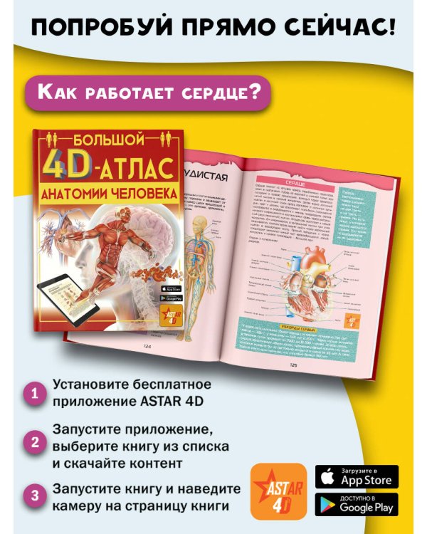 Большой 4D-атлас анатомии человека