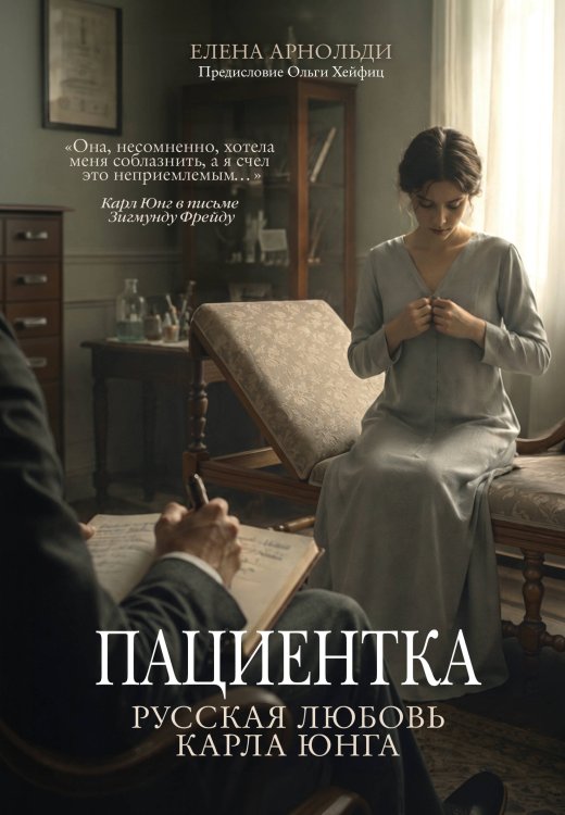 Обложка книги «Пациентка. Русская любовь Карла Юнга» — Арнольди Елена, ISBN 9785042307980